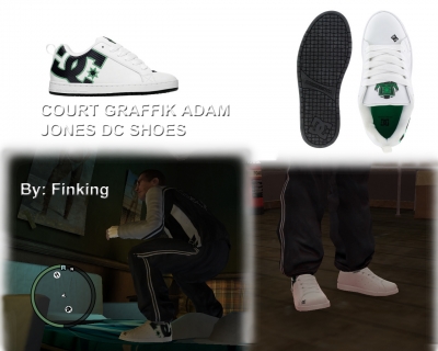 Court Graffik Adam Jones DC Shoes